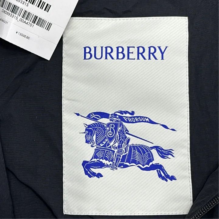 Burberry Burberry Black Long Sleeve Jacket with Logo Size US S / EU 44-46 / 1 - 4 Thumbnail