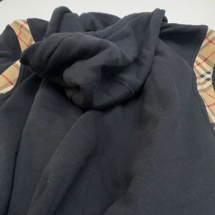 Burberry Burberry Vintage Black Hooded Sweatshirt Size US S / EU 44-46 / 1 - 4 Thumbnail