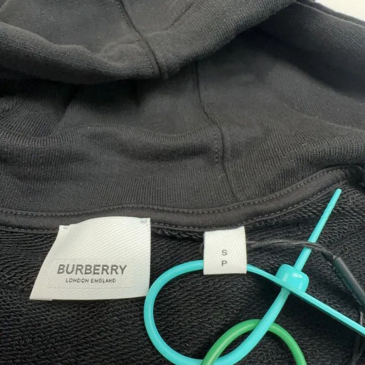 Burberry Burberry Vintage Black Hooded Sweatshirt Size US S / EU 44-46 / 1 - 3 Thumbnail