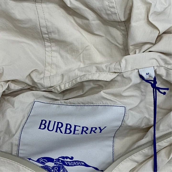 Burberry Burberry Beige Hooded Zip Jacket for Men Size US M / EU 48-50 / 2 - 3 Thumbnail