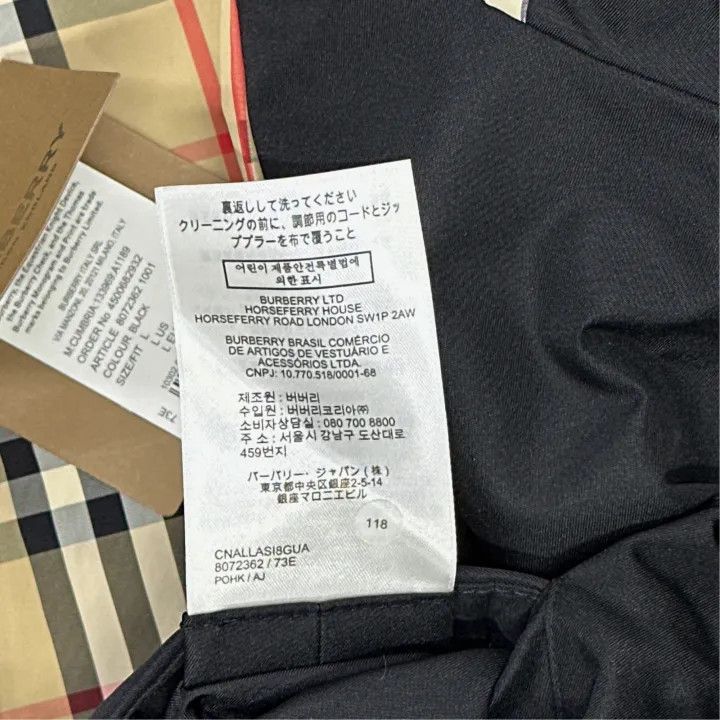Burberry Burberry Black Hooded Long Sleeve Coat Size US L / EU 52-54 / 3 - 2 Thumbnail