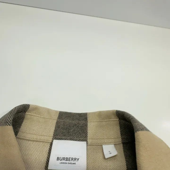 Burberry Burberry Checked Wool Zip Jacket for Men Size US L / EU 52-54 / 3 - 4 Thumbnail