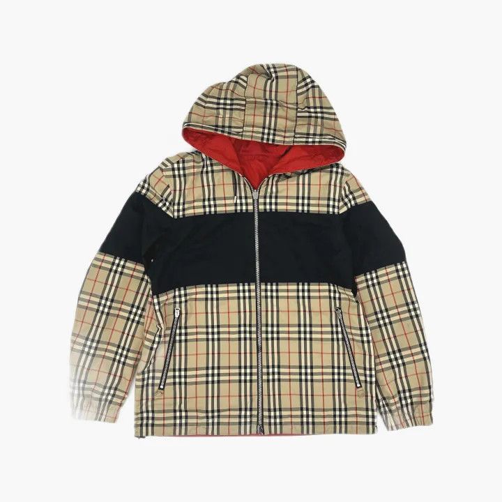 Burberry Burberry Double-sided Plaid Hooded Jacket Size US M / EU 48-50 / 2 - 8 Thumbnail