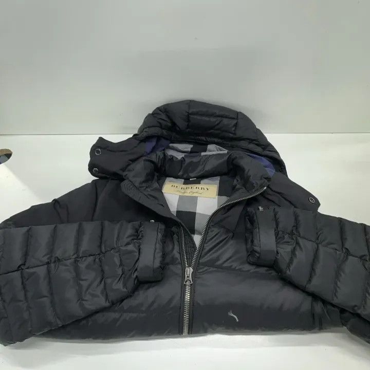 Burberry Burberry Black Hooded Long Sleeve Down Jacket Size US M / EU 48-50 / 2 - 8 Thumbnail