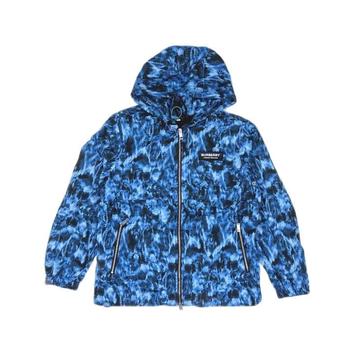 Burberry Burberry Logo Hoodie Jacket in Navy Blue Size US M / EU 48-50 / 2 - 2 Thumbnail