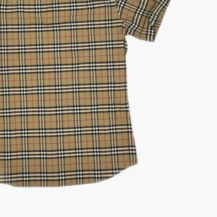Burberry Burberry Short Sleeve Shirt in Khaki Check Size US M / EU 48-50 / 2 - 6 Thumbnail