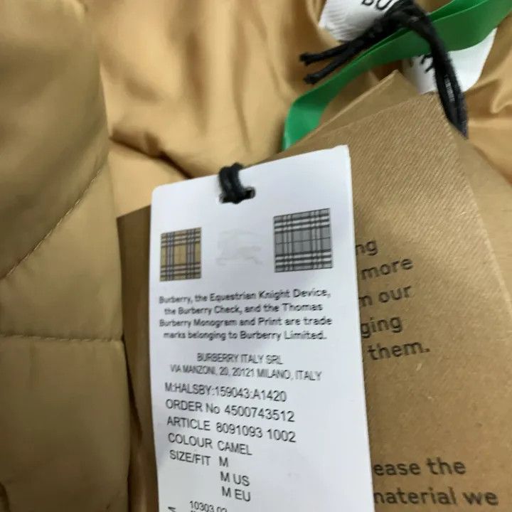 Burberry Burberry Quilted Hooded Down Jacket for Men Size US M / EU 48-50 / 2 - 4 Thumbnail