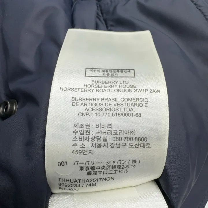 Burberry Burberry Logo Decorated Hooded Down Jacket Size US S / EU 44-46 / 1 - 3 Thumbnail