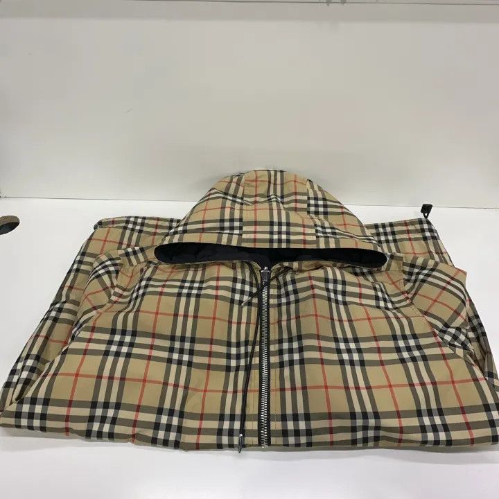 Burberry Burberry Vintage Reversible Hooded Check Jacket Size US XXL / EU 58 / 5 - 10 Thumbnail