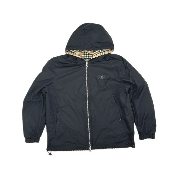 Burberry Burberry Vintage Reversible Hooded Check Jacket Size US XXL / EU 58 / 5 - 2 Thumbnail