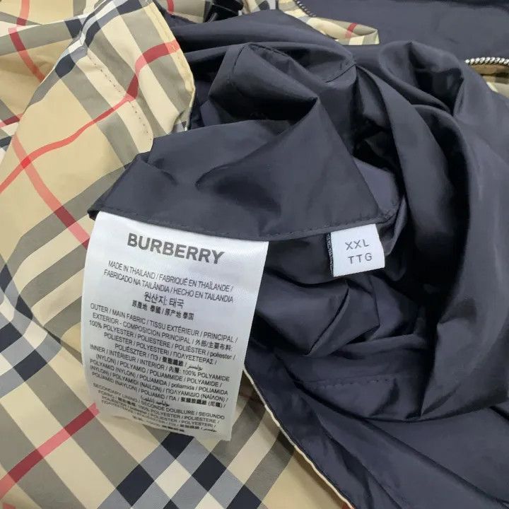 Burberry Burberry Vintage Reversible Hooded Check Jacket Size US XXL / EU 58 / 5 - 7 Thumbnail