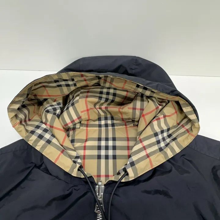 Burberry Burberry Vintage Reversible Hooded Check Jacket Size US XXL / EU 58 / 5 - 13 Thumbnail