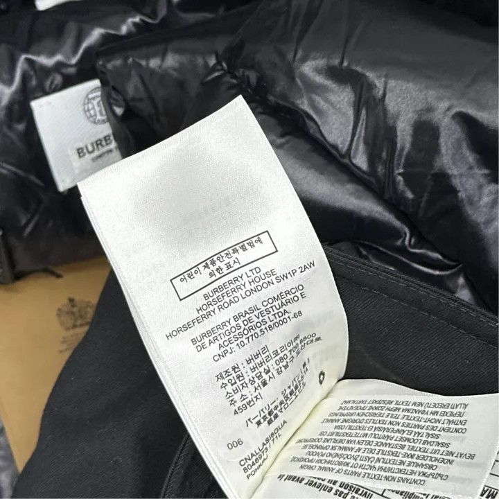 Burberry Burberry Black Hooded Puffer Jacket for Men Size US XL / EU 56 / 4 - 6 Thumbnail