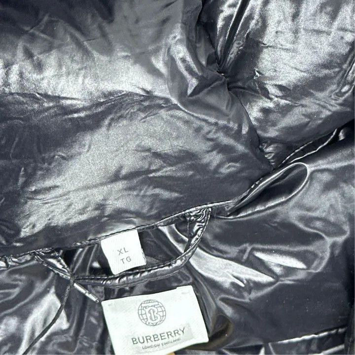 Burberry Burberry Black Hooded Puffer Jacket for Men Size US XL / EU 56 / 4 - 5 Thumbnail