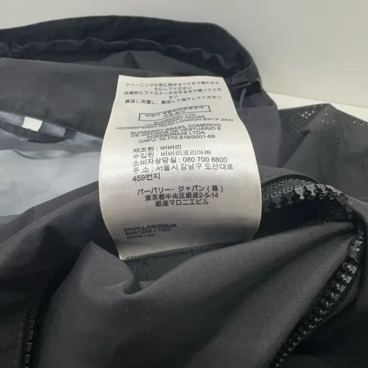 Burberry Burberry Black Logo Hooded Zip Jacket Size US M / EU 48-50 / 2 - 4 Thumbnail