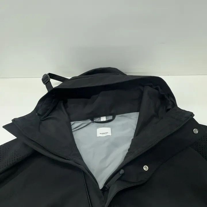 Burberry Burberry Black Logo Hooded Zip Jacket Size US M / EU 48-50 / 2 - 6 Thumbnail