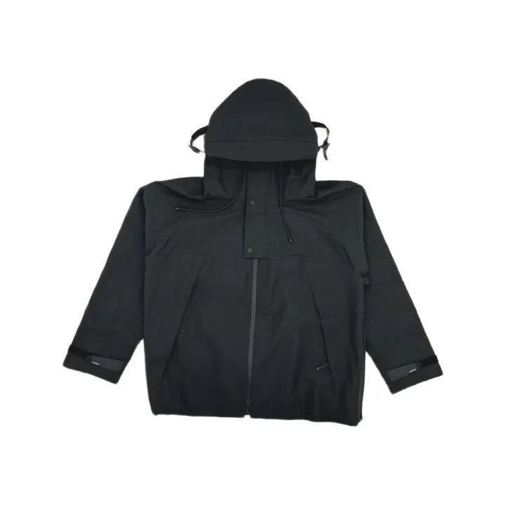 Burberry Burberry Black Logo Hooded Zip Jacket Size US M / EU 48-50 / 2 - 2 Thumbnail