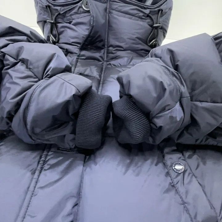 Burberry Burberry Navy Blue Hooded Down Jacket Size US XS / EU 42 / 0 - 10 Thumbnail