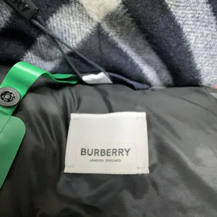 Burberry Burberry Navy Blue Hooded Down Jacket Size US XS / EU 42 / 0 - 5 Thumbnail