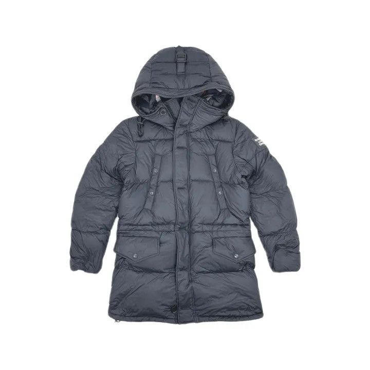 Burberry Burberry Navy Blue Hooded Down Jacket Size US XS / EU 42 / 0 - 2 Thumbnail