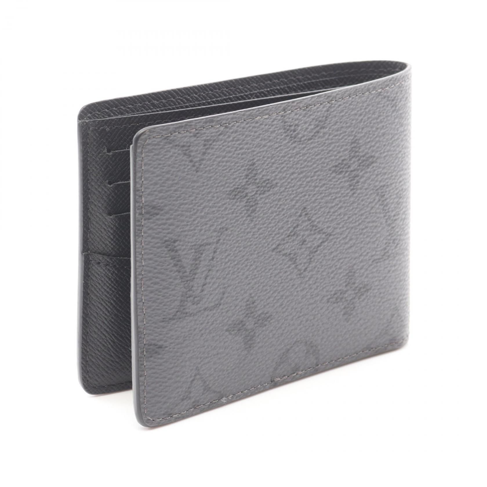 Louis Vuitton Louis Vuitton Louis Vuitton Portefeuille Slender Monogram Wallet Canvas Short Wallet M80906 Size ONE SIZE - 2 Thumbnail