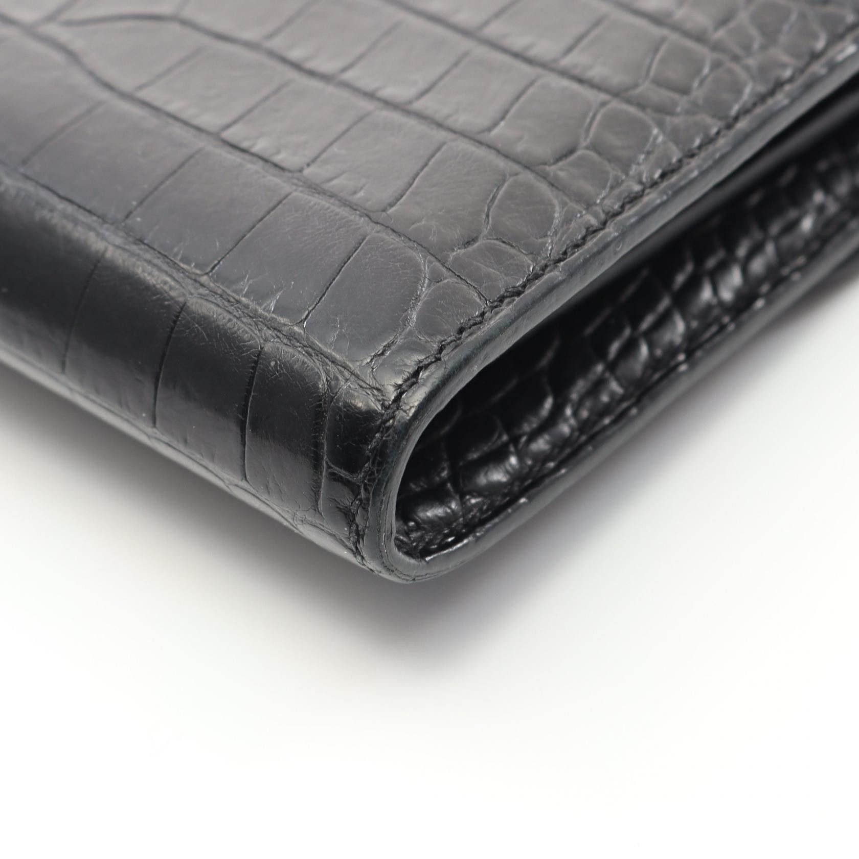 Hermes Hermes Hermes Constance Compact Alligator Mat Wallet Others Short Wallet Stamp A (2017) Size ONE SIZE - 8 Thumbnail