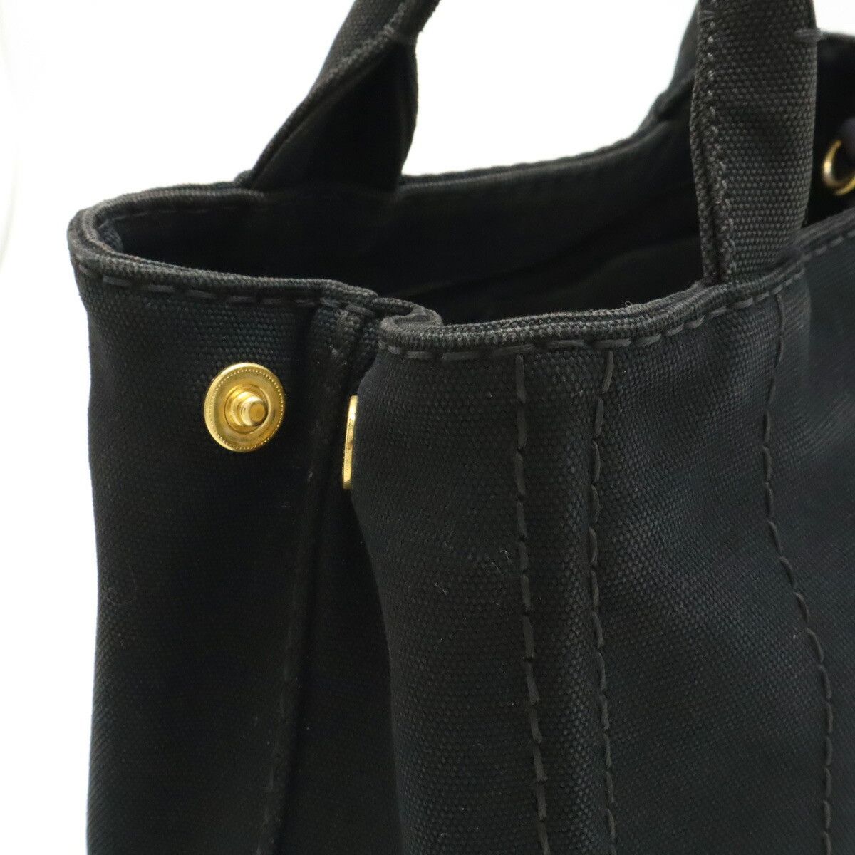 Prada Prada Prada CANAPA Canvas Tote Bag Canvas Tote Bag 1BG439 Size ONE SIZE - 6 Thumbnail