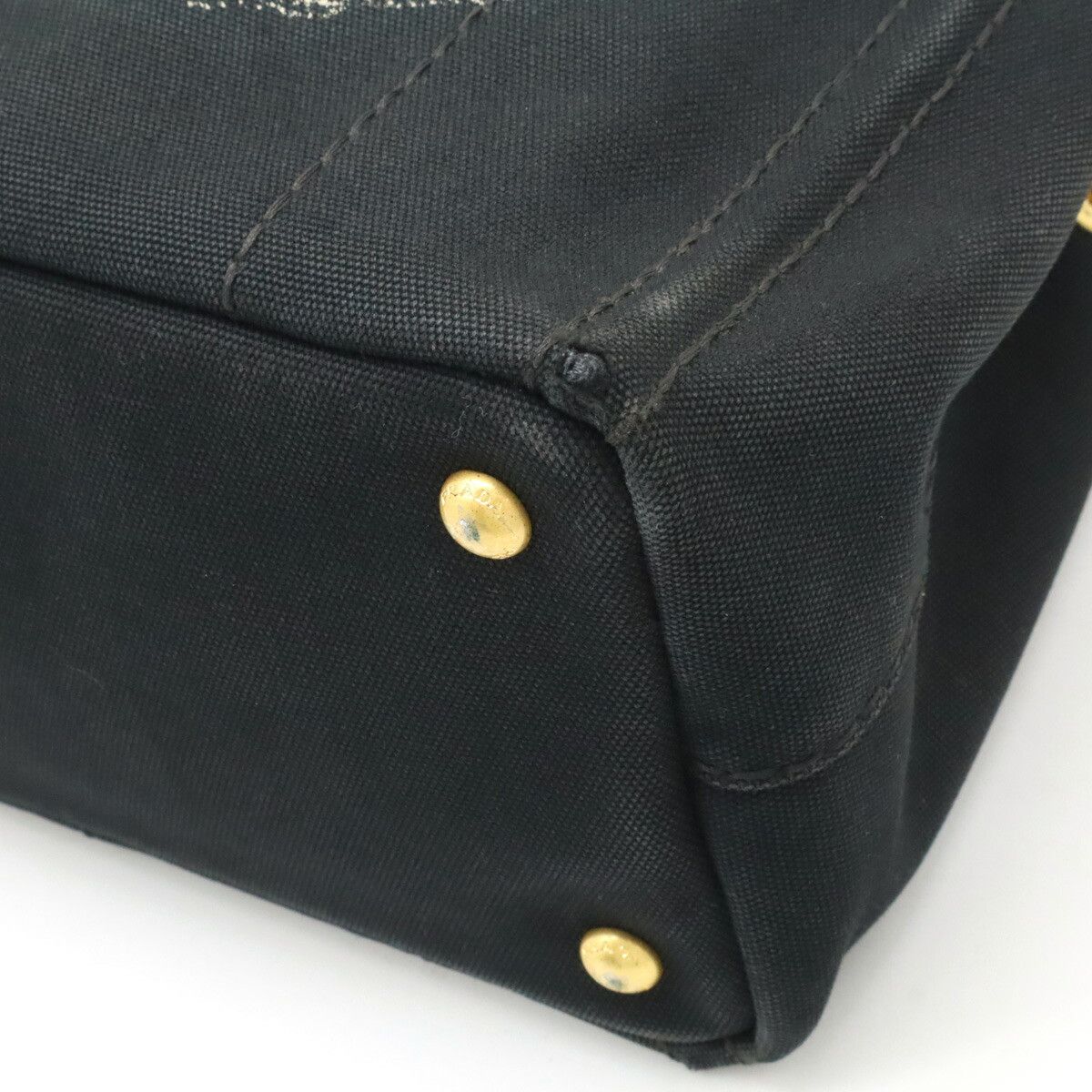 Prada Prada Prada CANAPA Canvas Tote Bag Canvas Tote Bag 1BG439 Size ONE SIZE - 3 Thumbnail
