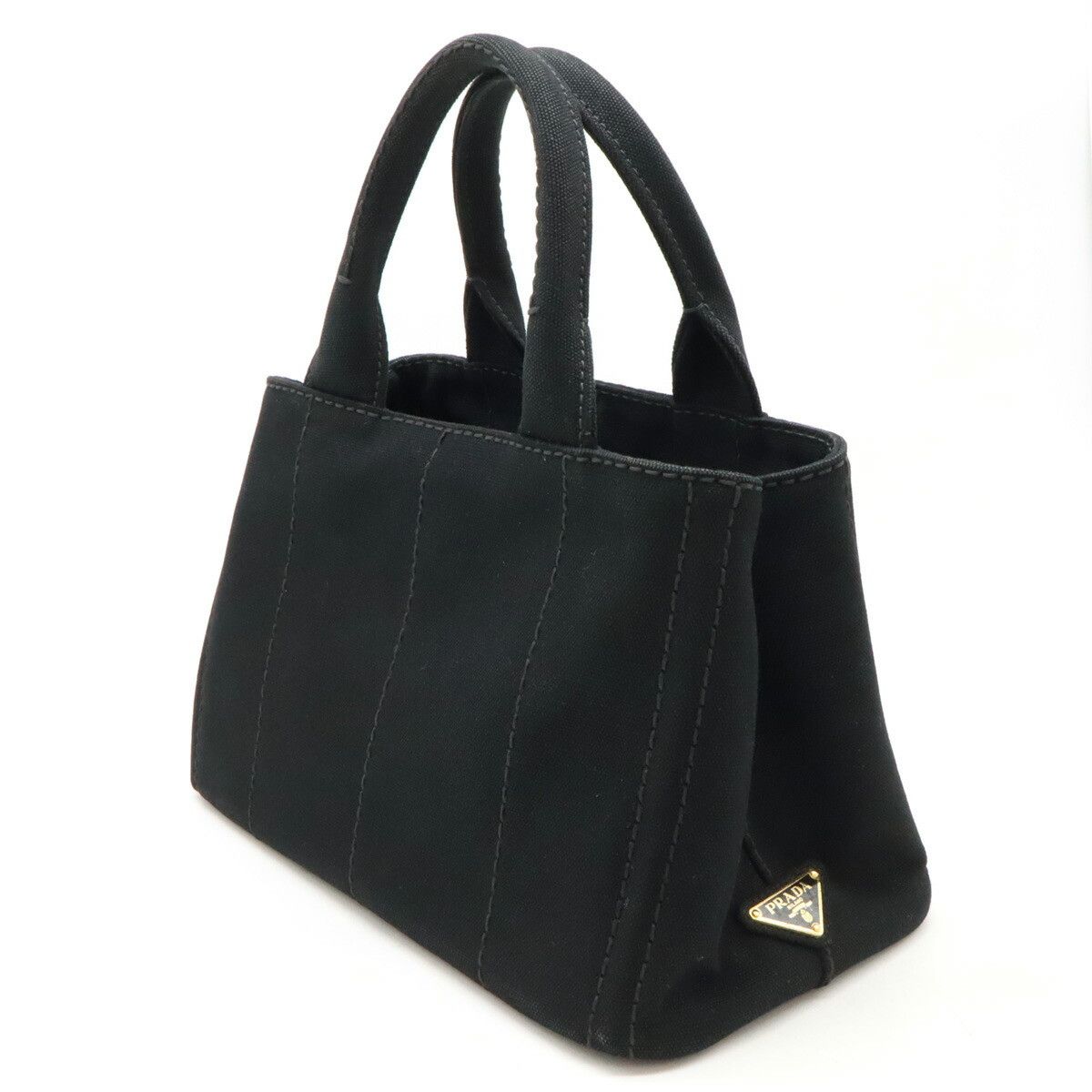 Prada Prada Prada Canapa Canvas Handbag Canvas Tote Bag 1BG439 Size ONE SIZE - 2 Thumbnail