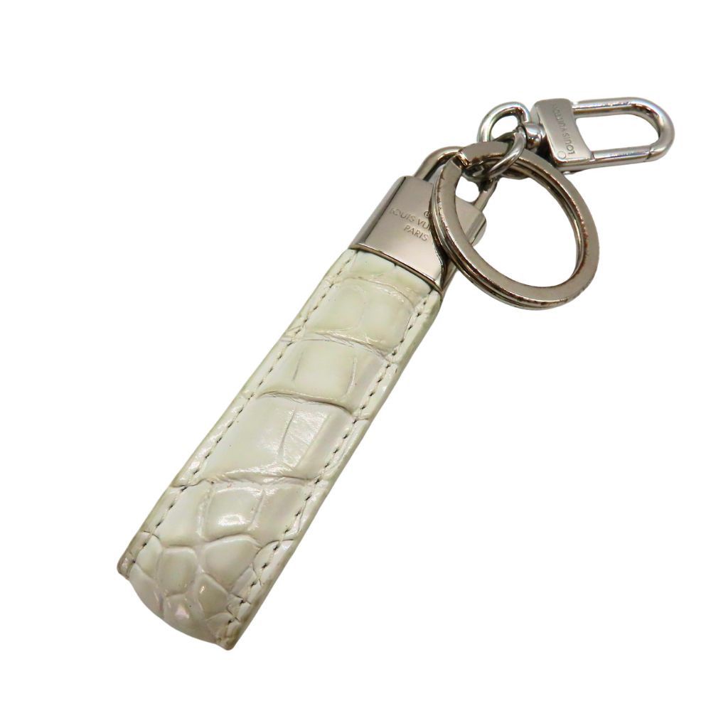 Louis Vuitton Louis Vuitton Louis Vuitton LV Padlock Dragonne Alligator Key Holder Leather Key Chain M01940 Size ONE SIZE - 2 Thumbnail