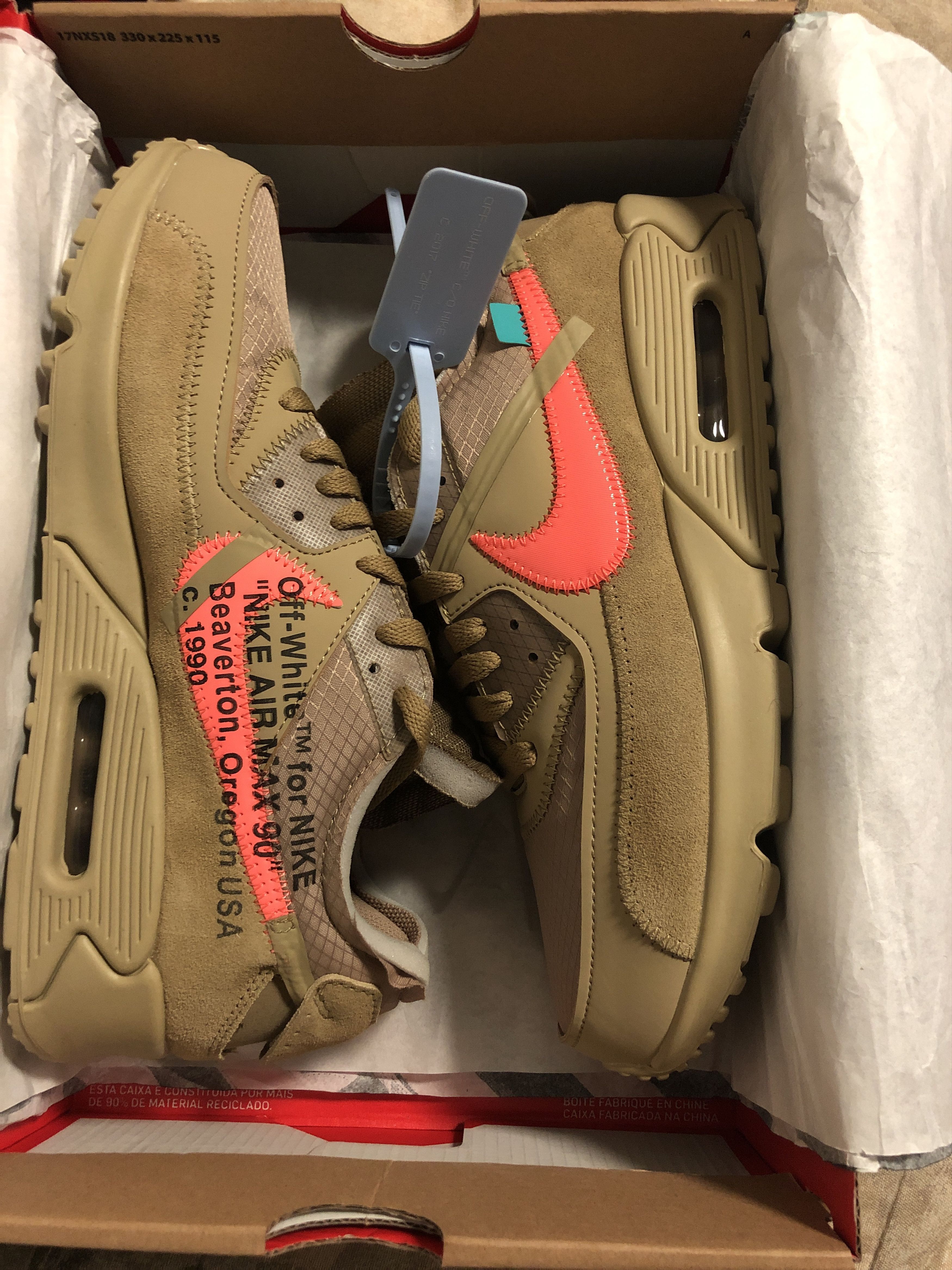 Nike × Off-White × Virgil Abloh The 10: Nike Air Max 90 | Grailed