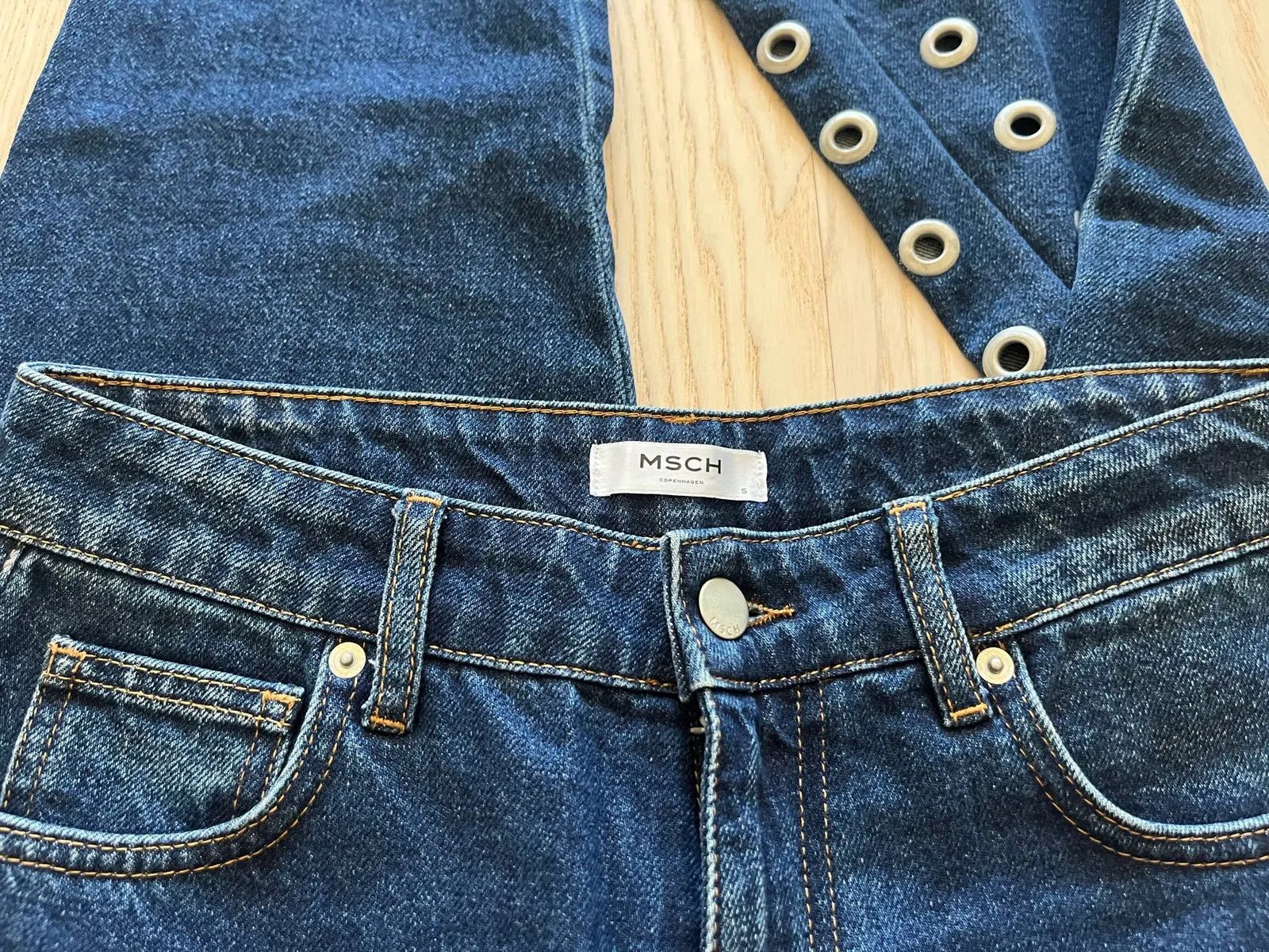 Moss MSCH Copenhagen Jeans Size 27" / US 4 / IT 40 - 2 Thumbnail