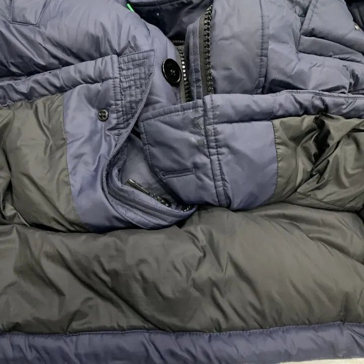 Burberry Burberry Navy Blue Hooded Down Jacket Size US XL / EU 56 / 4 - 6 Thumbnail