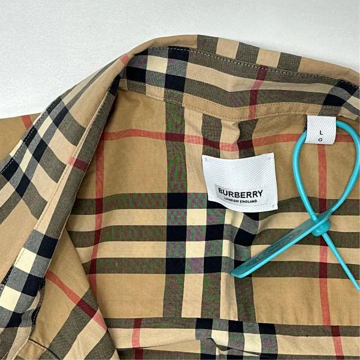Burberry Burberry Classic Check Long Sleeve Shirt Size US L / EU 52-54 / 3 - 2 Thumbnail