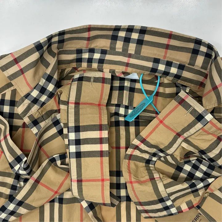 Burberry Burberry Classic Check Long Sleeve Shirt Size US L / EU 52-54 / 3 - 4 Thumbnail