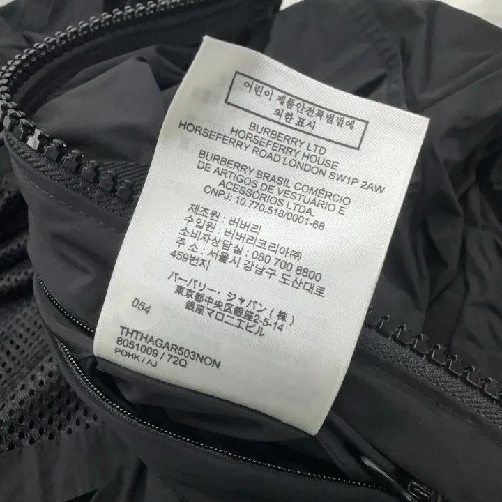 Burberry Burberry Lightweight Black Hooded Jacket Size US L / EU 52-54 / 3 - 4 Thumbnail