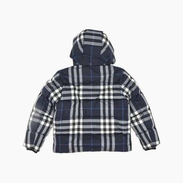 Burberry Burberry Night Check Hooded Down Jacket Size US S / EU 44-46 / 1 - 3 Thumbnail
