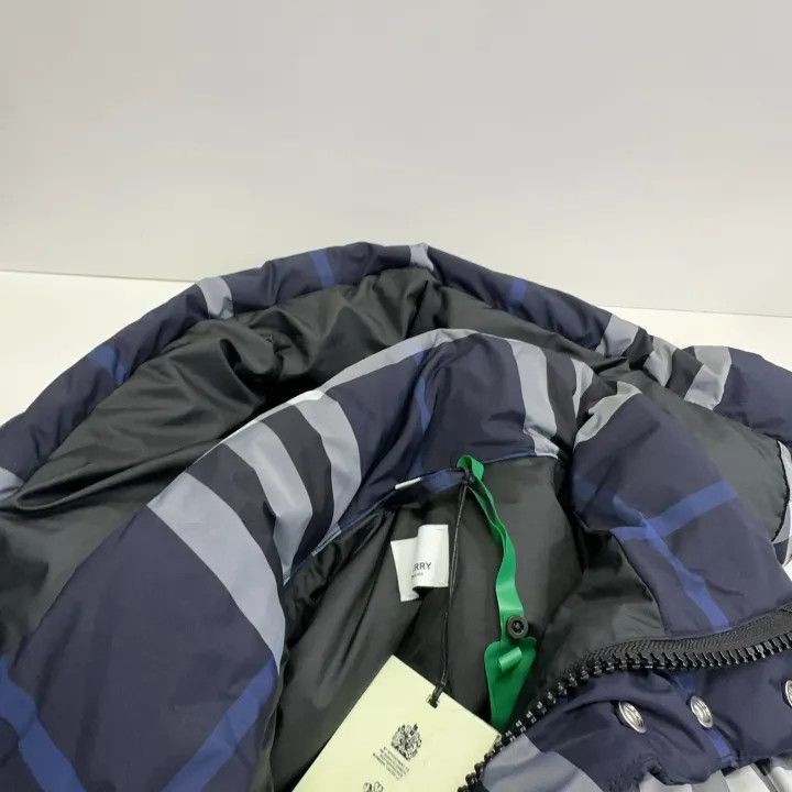 Burberry Burberry Night Check Hooded Down Jacket Size US S / EU 44-46 / 1 - 7 Thumbnail
