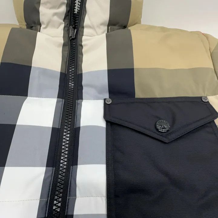 Burberry Burberry FW22 Hooded Check Puffer Jacket Size US M / EU 48-50 / 2 - 12 Thumbnail