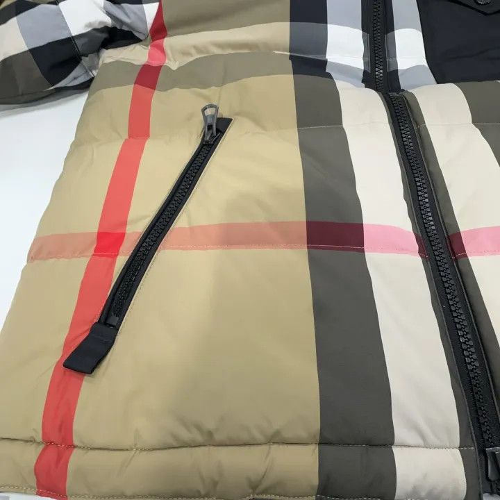 Burberry Burberry FW22 Hooded Check Puffer Jacket Size US M / EU 48-50 / 2 - 14 Thumbnail