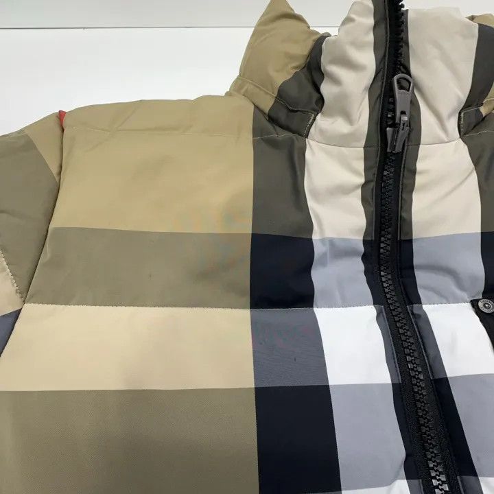 Burberry Burberry FW22 Hooded Check Puffer Jacket Size US M / EU 48-50 / 2 - 8 Thumbnail