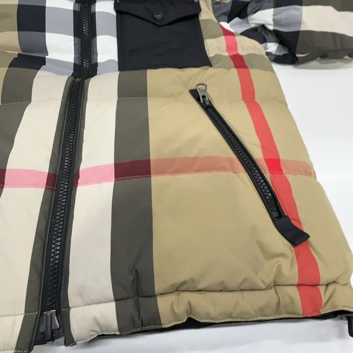 Burberry Burberry FW22 Hooded Check Puffer Jacket Size US M / EU 48-50 / 2 - 13 Thumbnail
