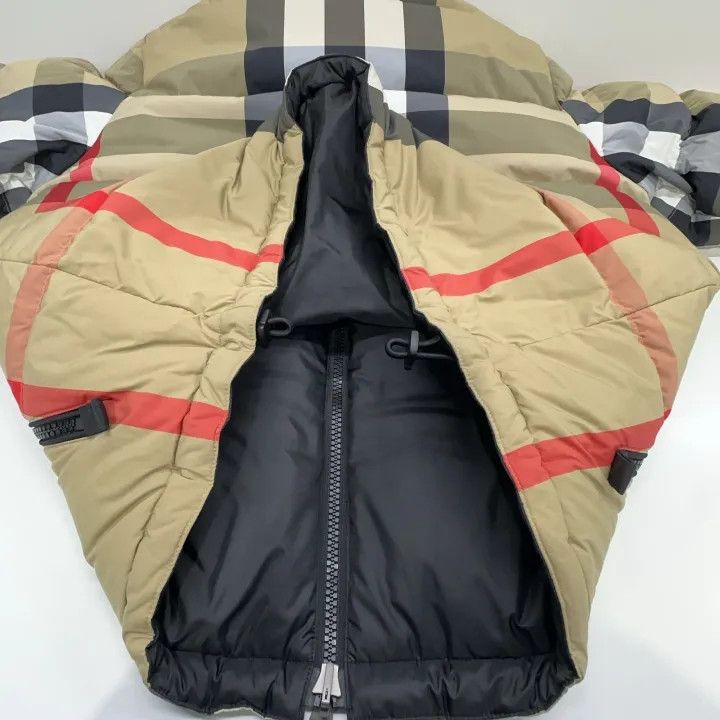 Burberry Burberry FW22 Hooded Check Puffer Jacket Size US M / EU 48-50 / 2 - 18 Thumbnail
