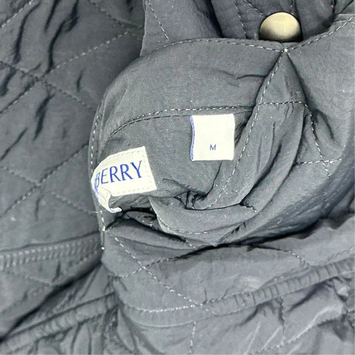 Burberry Burberry Black Logo Quilted Long Sleeve Jacket Size US M / EU 48-50 / 2 - 3 Thumbnail