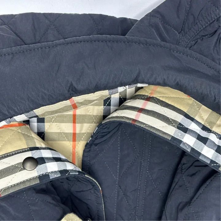 Burberry Burberry Black Logo Quilted Long Sleeve Jacket Size US M / EU 48-50 / 2 - 5 Thumbnail