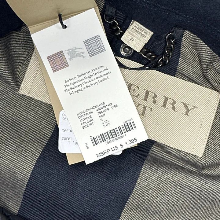 Burberry Burberry Removable Lining Wool Overcoat for Men Size US S / EU 44-46 / 1 - 7 Thumbnail