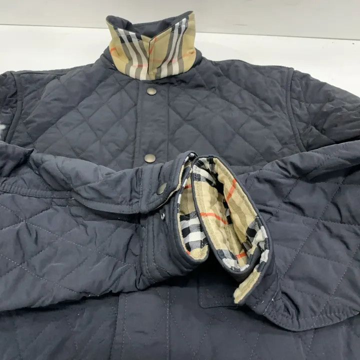 Burberry Burberry Black Logo-Embellished Cotton Jacket Size US S / EU 44-46 / 1 - 9 Thumbnail