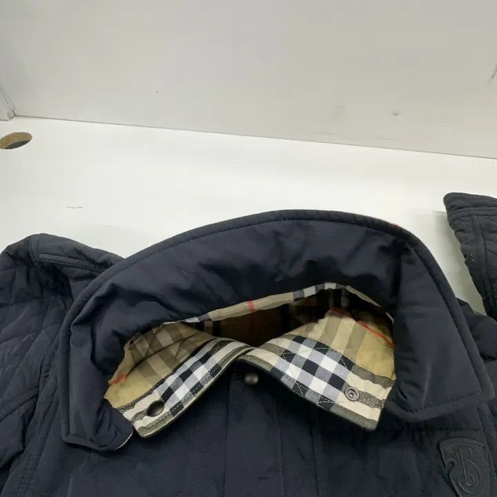 Burberry Burberry Black Logo-Embellished Cotton Jacket Size US S / EU 44-46 / 1 - 8 Thumbnail