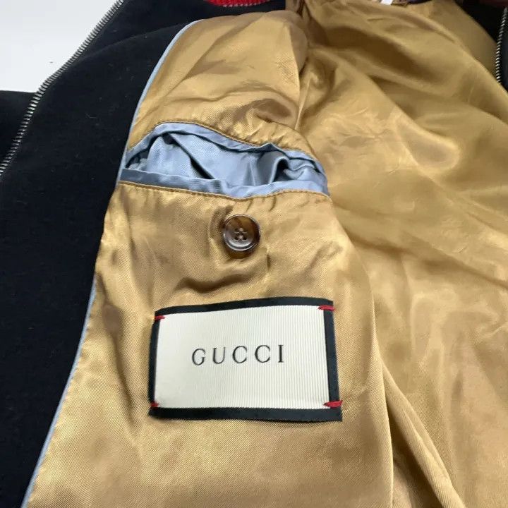 Gucci Gucci Embroidered Casual Jacket in Black Size US M / EU 48-50 / 2 - 4 Thumbnail