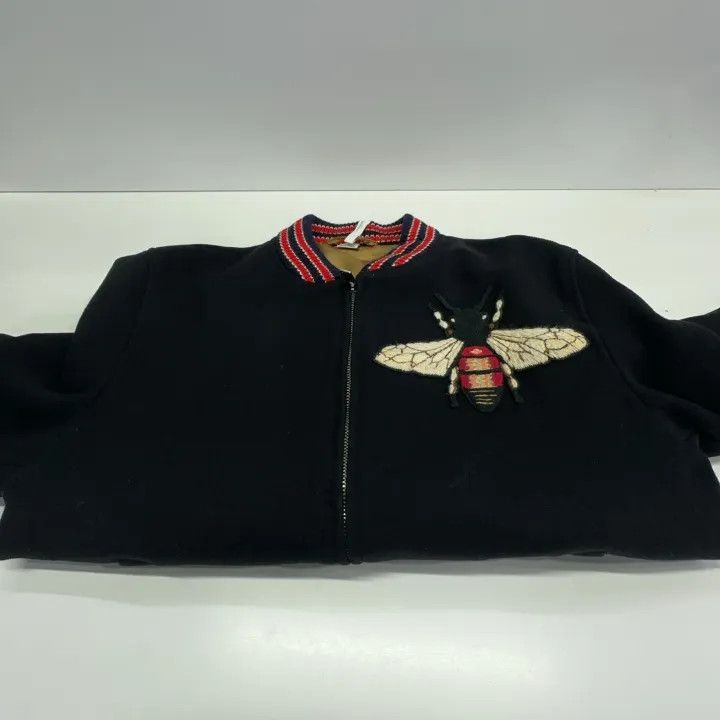 Gucci Gucci Embroidered Casual Jacket in Black Size US M / EU 48-50 / 2 - 8 Thumbnail
